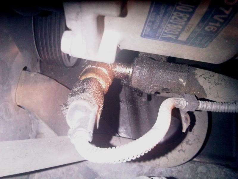 power steering fluid leaking Skoda Octavia Mk I (19962004) BRISKODA